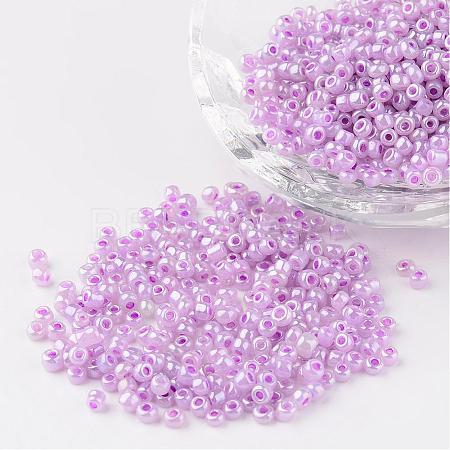8/0 Ceylon Round Glass Seed Beads X-SEED-A011-3mm-150-1