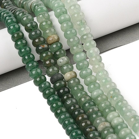 Natural Green Aventurine Beads Strands G-D481-03B-1