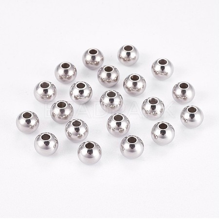 Tarnish Resistant 202 Stainless Steel Rondelle Spacer Beads STAS-F094-06C-P-1