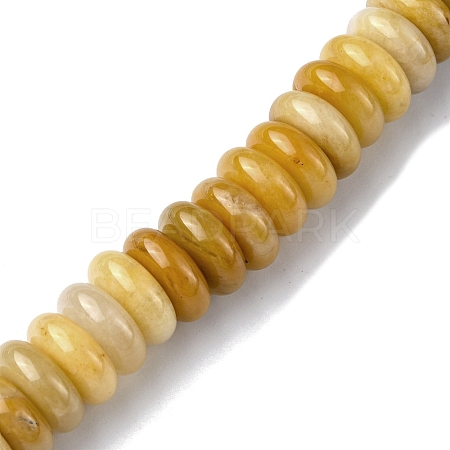 Natural Topaz Jade Beads Strands G-F743-01G-02-1