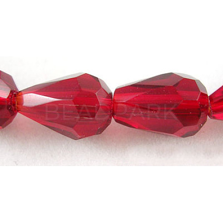 Glass Beads Strands X-GD7X11C48-1