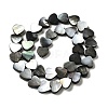 Natural Black Lip Shell Beads Strands BSHE-D300-06B-2