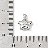304 Stainless Steel Charms STAS-F327-03E-P-3
