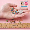 Alloy Enamel Spacer Beads ENAM-FW0001-001-NR-7