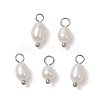 Natural Freshwater Pearl Potato Charms PALLOY-JF03202-02-1