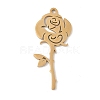 304 Stainless Steel Pendants STAS-V016-07G-1