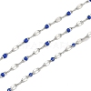 Brass Dapped Chains AJEW-Q153-02P-14-1