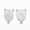 Tarnish Resistant 304 Stainless Steel Chandelier Component Links X-STAS-H378-22G-2
