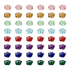  120Pcs 8 Colors Transparent Resin Beads RESI-TA0001-58-1