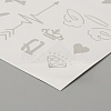 Cool Sexy Body Art Removable Temporary Tattoos Paper Stickers DIY-WH0387-60B-2