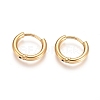 Ion Plating(IP) 304 Stainless Steel Huggie Hoop Earrings X-EJEW-F111A-13mm-G-1