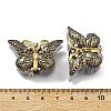 Polymer Clay Rhinestone Beads CLAY-NH0001-07B-4