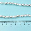 Electroplated Strong Magnetic Synthetic Hematite Beads Strands G-P518-03D-4