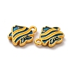 Alloy Enamel Pendants ENAM-B056-01G-01-3