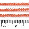 Baking Paint Imitation Jade Glass Bead Strands DGLA-A034-J2MM-A12-2