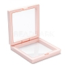 Square Transparent PE Thin Film Suspension Jewelry Display Box LS-X1-CON-D009-01A-04-3