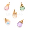 Transparent Glass Pendants PALLOY-JF00559-1