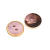 Golden Edge Naturl Black Lip Shell Button SH-CBA0ED6-01B-2