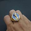 304 Stainless Steel and Enamel Finger Rings for Men FS-WGE3B17-02-3