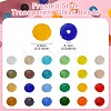 720Pcs 24 Colors Transparent Glass Beads Sets EGLA-YW0003-12-3