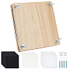 Wooden Flower Press Plates DIY-BC0013-73C-1