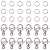 304 Stainless Steel Lobster Claw Clasps STAS-PH0019-51P-1