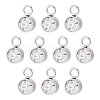 10Pcs Glass Rhinestone Charms STAS-TA0003-26F-1