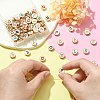 Alloy Enamel Letter Beads ENAM-CJ0001-24-4