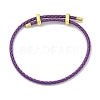 Adjustable Polyester Cord Braided Bracelets BJEW-Z085-01G-25-1