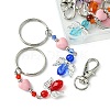 Glass & Acrylic Pendant Keychain KEYC-FS0001-04-3