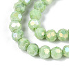 Anti-Tarnish Electroplate Glass Beads Strands EGLA-T021-4mm-15-09-3