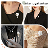 9Pcs 9 Styles Alloy Rhinestone Brooches for Backpack Clothes JEWB-AR0001-19-5
