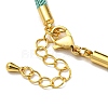 Nylon Cords Bracelet Makings Fit for Connector Charms AJEW-P116-02G-13-3