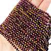 Transparent Electroplate Glass Beads Strands LS-EGLA-A039-T3mm-UA04-1
