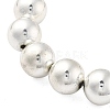 Synthetic Magnetic Hematite Beads Strands G-M095-B01-01P-2