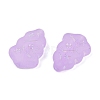 Frosted Transparent Acrylic Beads X1-OACR-P029-04B-02-2