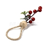 Jute Twine Napkin Rings AJEW-U016-01C-3