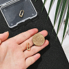 2Pcs Brass Spring Gate Rings FIND-BBC0004-41A-3