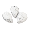 Natural Howlite Pendants G-D087-02L-1