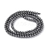 Terahertz Stone Beads Strands G-G048-A01-01-3