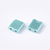 2-Hole Opaque Glass Seed Beads SEED-S023-07I-2
