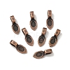Tibetan Style Pendant Bails LS-X-RAB3357Y-1