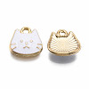 Alloy Enamel Charms X-ENAM-T011-95A-NR-3