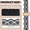 50Yards Polyester Lace Ribbons SRIB-PH0001-53B-2