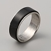 304 Stainless Steel Plain Rotating Finger Ring LS-RJEW-WH0011-10G-EB-1