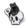 Halloween Theme Alloy Enamel Brooch JEWB-E022-01EB-02-1