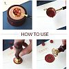 CRASPIRE Sealing Wax Particles for Retro Seal Stamp DIY-CP0001-49A-7