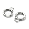 304 Stainless Steel Spring Gate Clasp Findings STAS-B082-05A-P-2