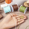 10 Rolls 10 Colors Waxed Polyester Cords YC-TA0001-04-6
