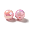 UV Plating Rainbow Iridescent Acrylic Beads X-PACR-D070-01D-3